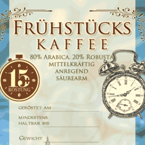 Frühstückskaffee