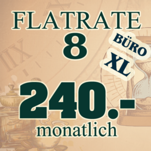 Flatrate 8 "Bürokaffee-XL"